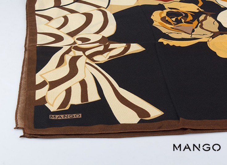 روسری پاییزه MANGO مدل aspect