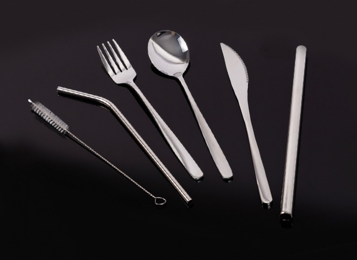 ست قاشق و چنگال سفری