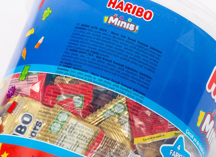 پاستیل سطلی Haribo Minis