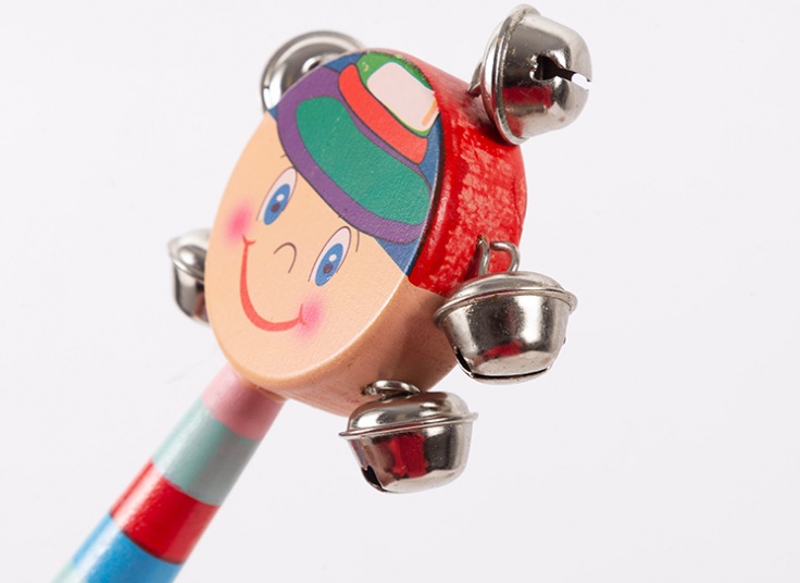 اسباب بازی چوبی جغجغه