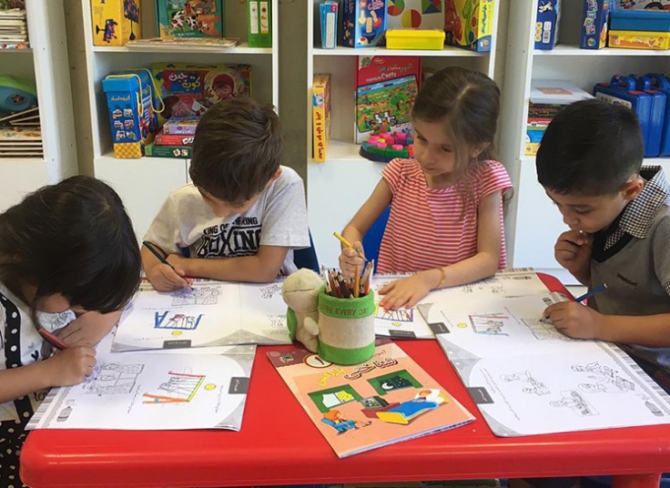 نقاشی خلاق در موسسه هوش و خلاقیت