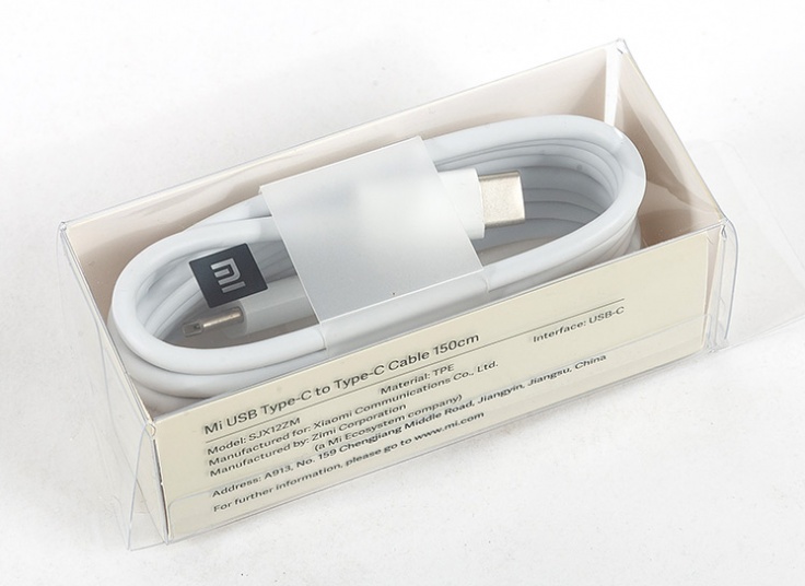کابل شارژ شیائومی Type-c به Type-c