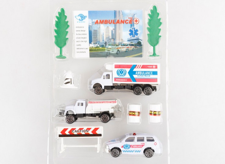 پکیج ماشین اسباب بازی آمبولانس