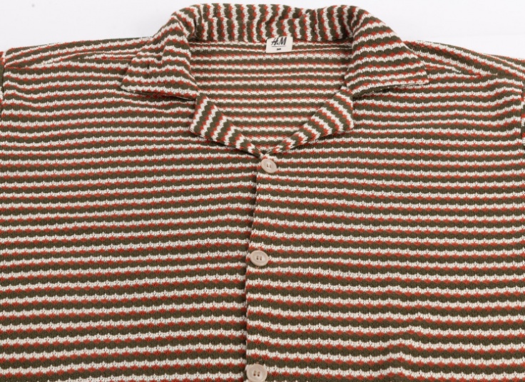 پیراهن مردانه طرح بافت H&M