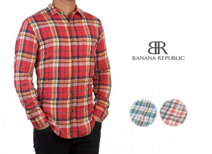 پیراهن پشمی مردانه Banana Republic