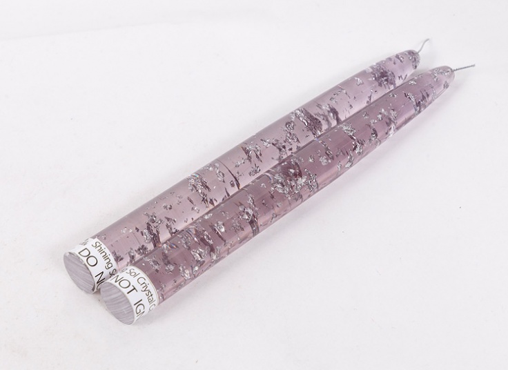 پک 2 عددی شمع کریستالی نسوز