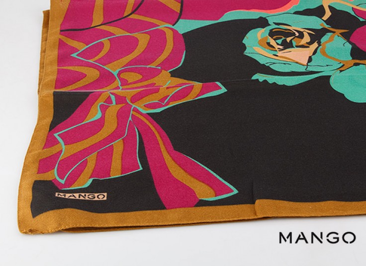 روسری پاییزه MANGO مدل aspect