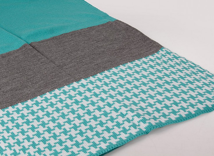 شال بافت زمستانی