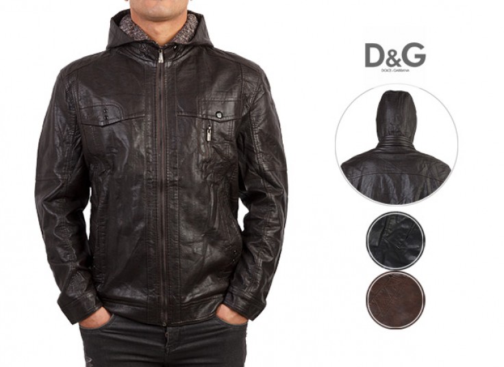 کاپشن چرم D and G