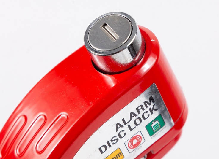 قفل دیسک موتور آژیردار