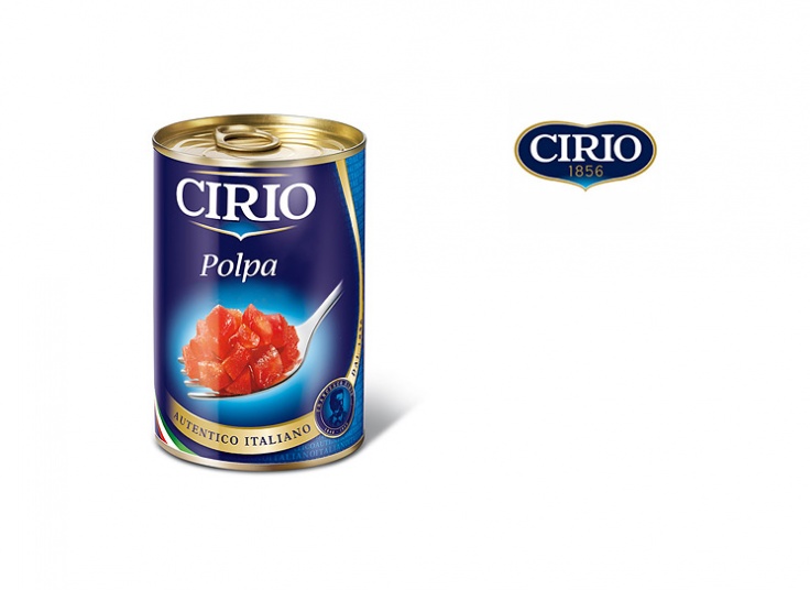 کنسرو گوجه فرنگی خرد شده CIRIO