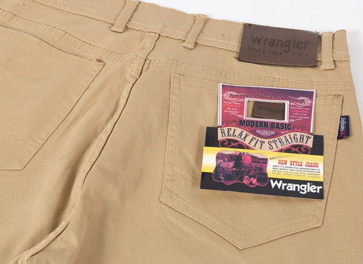 شلوار کتان مردانه طرح Wrangler