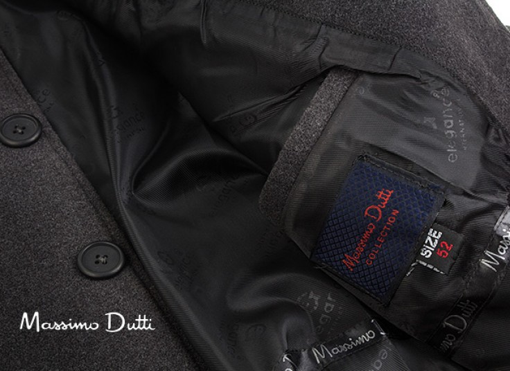 پالتو یقه دیپلمات Massimo Dutti