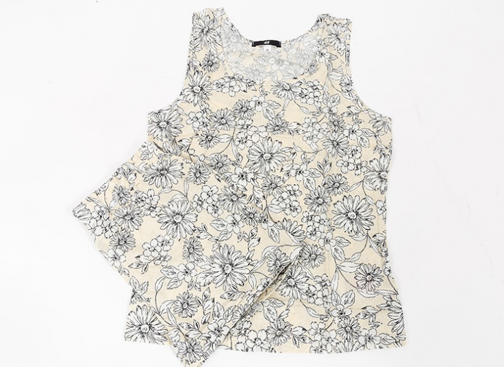 ست تاپ و شلوارک H and M