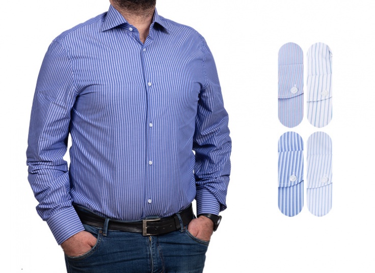 پیراهن مردانه راه راه LA CAMISIA