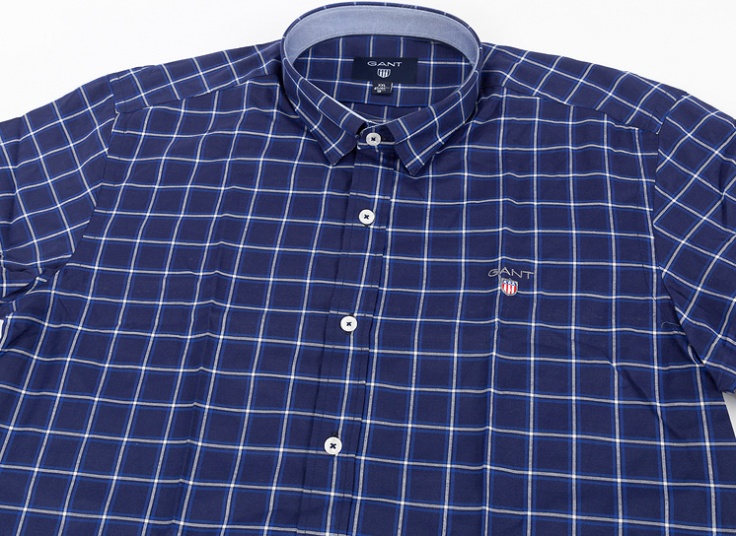 پیراهن مردانه چهارخانه GANT
