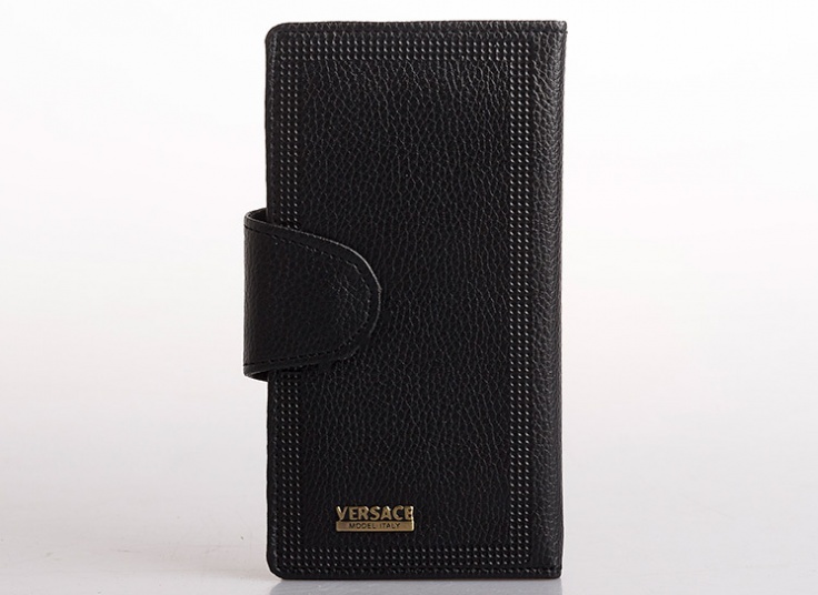 کیف پول پالتویی طرح Versace