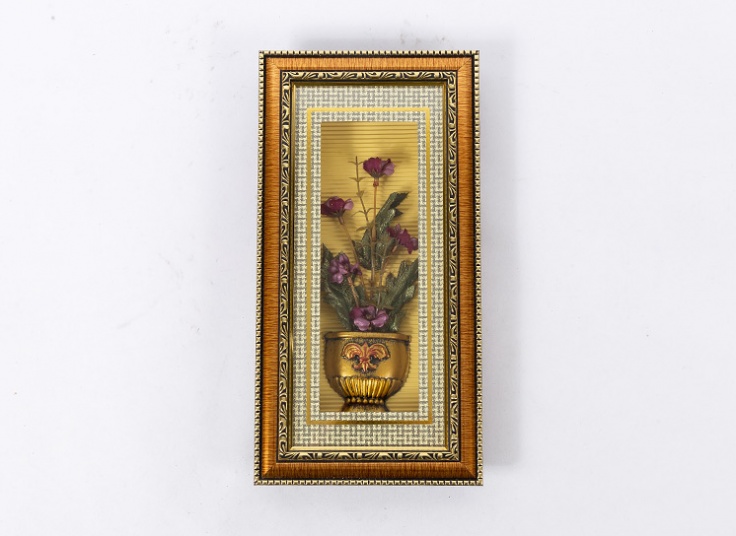 قاب دکوراتیو طرح گل