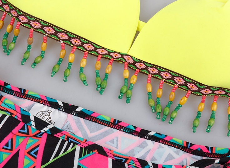 مایو دو تکه سگک دار Misa