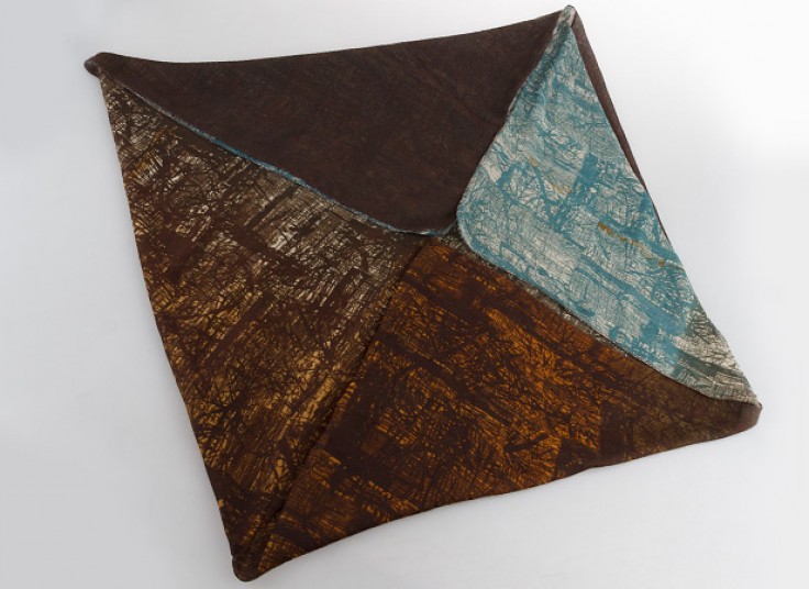 شال نخی دو رنگ