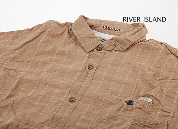 پیراهن مردانه چهارخانه River Island