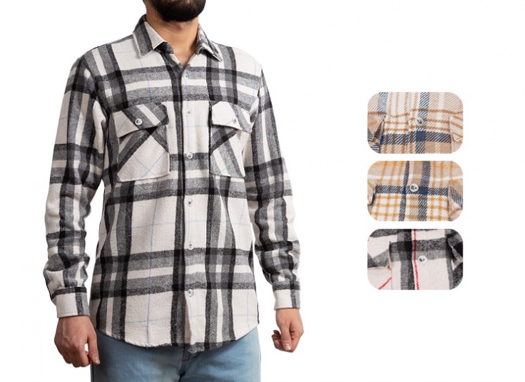 پیراهن مردانه پشمی ATA