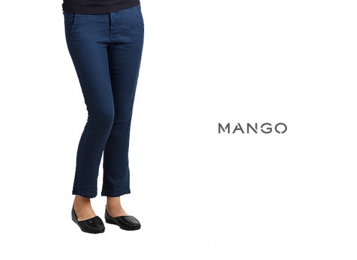 شلوار لینن MANGO