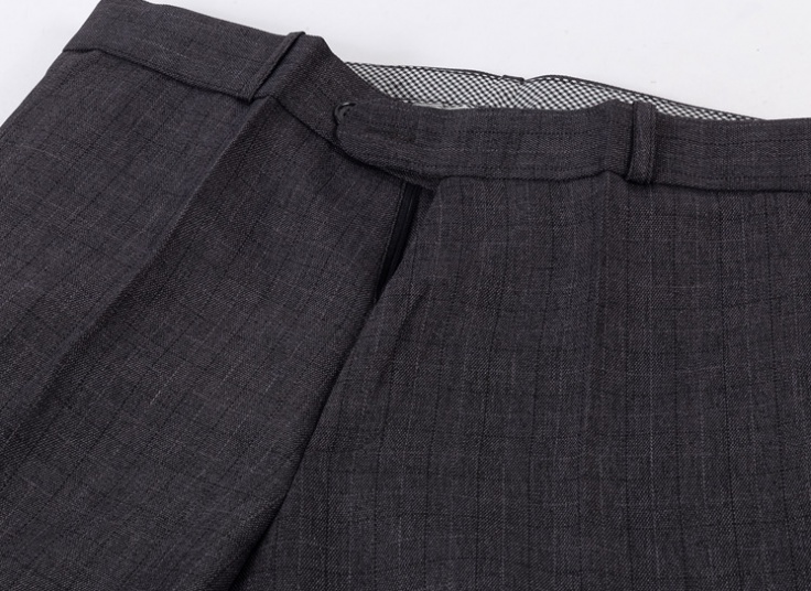 شلوار پارچه‌ای چهارخانه مردانه