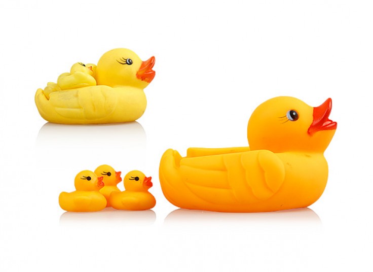 عروسک حمام مدل اردک