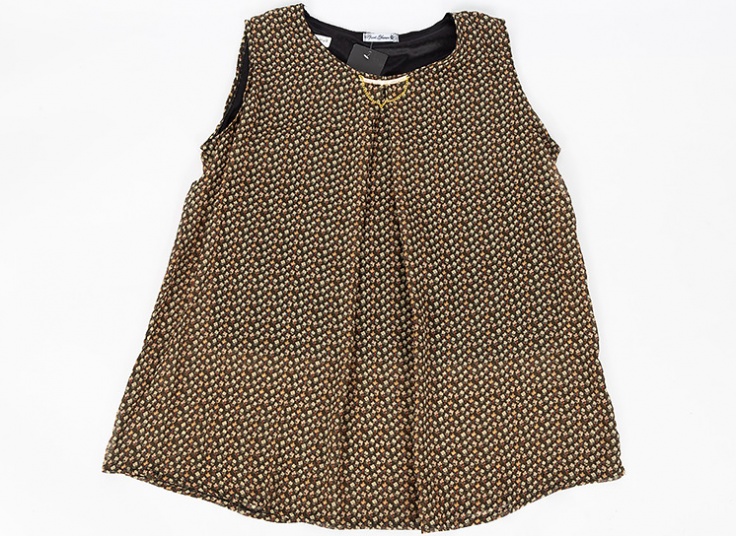 تاپ طرح دار حریر زنانه