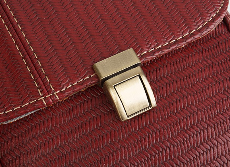 کیف کج چرمی