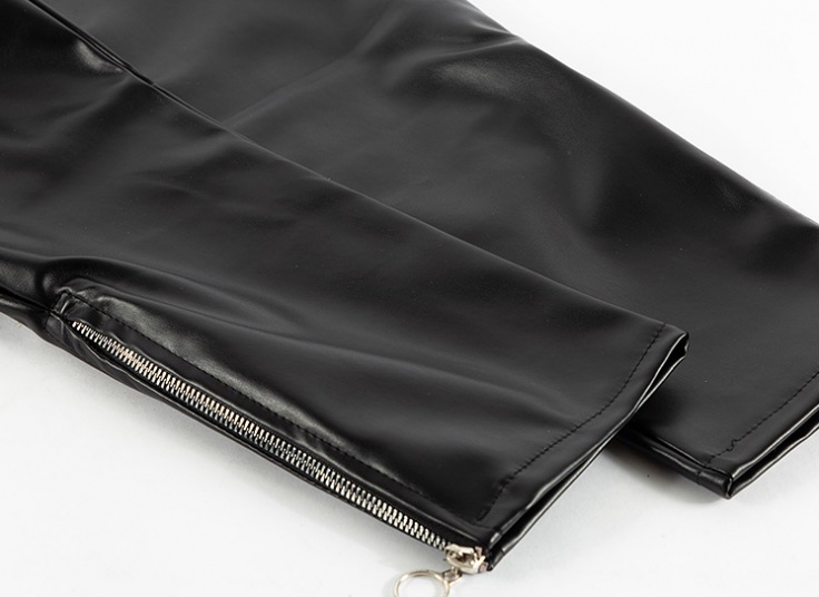 لگ چرمی زنانه دمپا زیپ دار