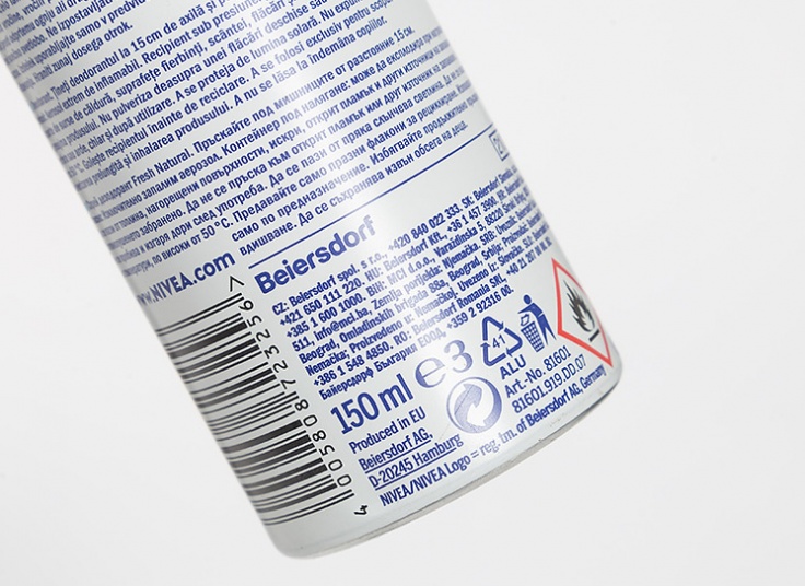 اسپری بدن Nivea