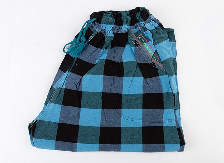 شلوارک راحتی مردانه چهارخانه