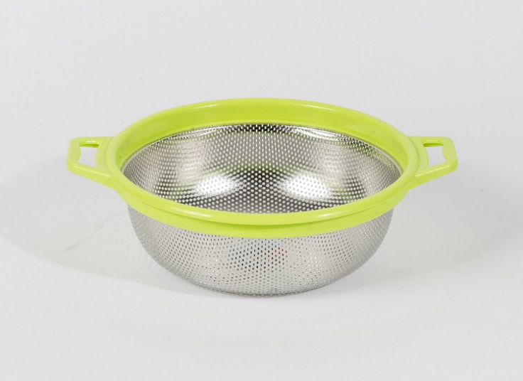 آبکش استیل دور پلاستیک