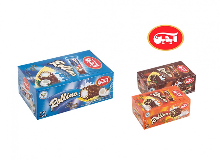بسته 24 عددی شکلات Rollino آیدین