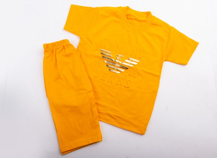 ست بلوز و شلوار برمودا بچگانه