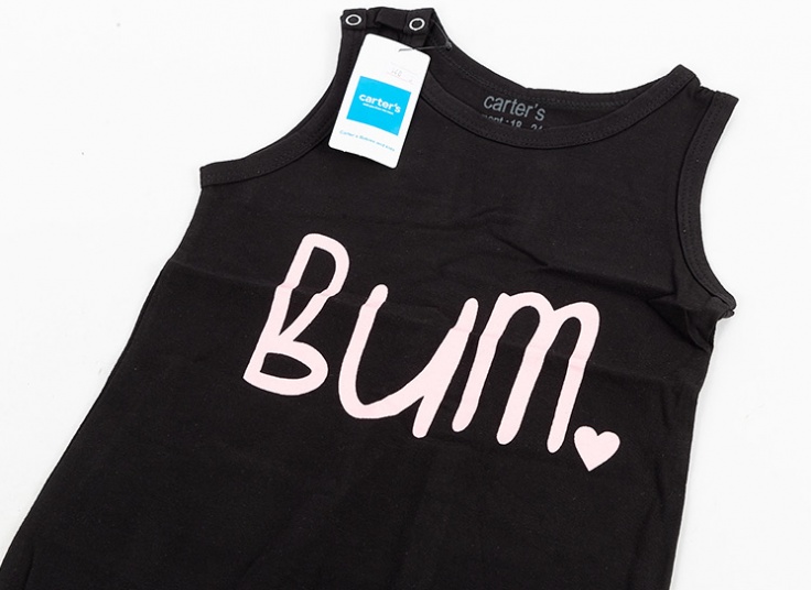 سرهمی دخترانه طرح Bum