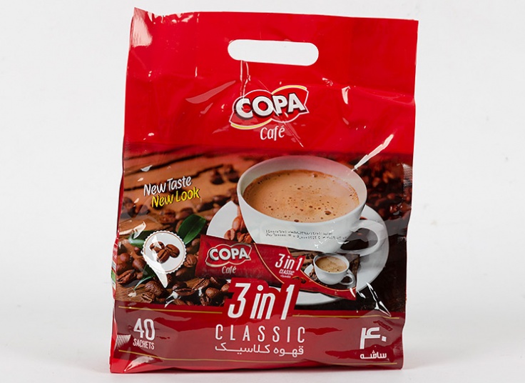 انواع پکیج قهوه فوری Copa