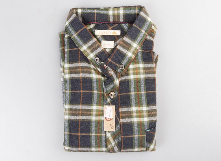 پیراهن پشمی مردانه سایز بزرگ PAZZO