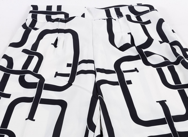 شلوار بگ زنانه طرحدار