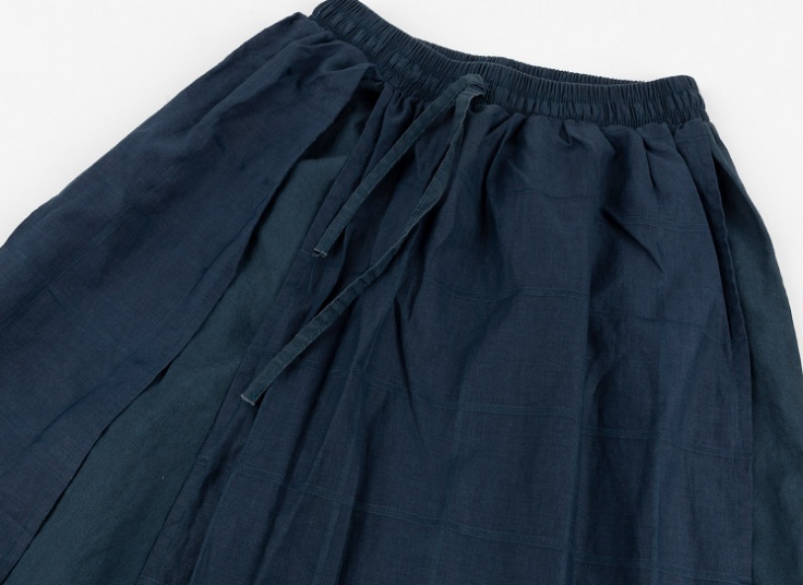 دامن شلواری کتانی زنانه