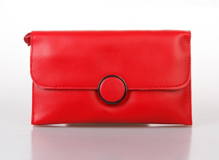 کیف کج زنانه Round Button