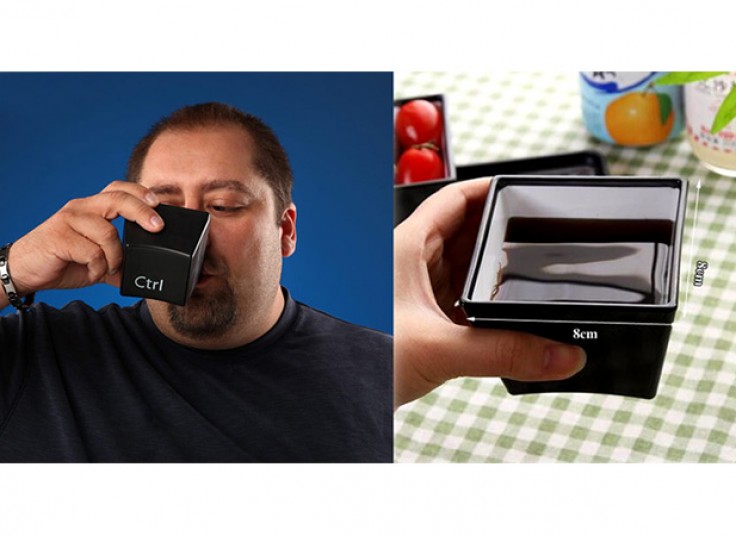 لیوان سه تایی طرح کیبورد