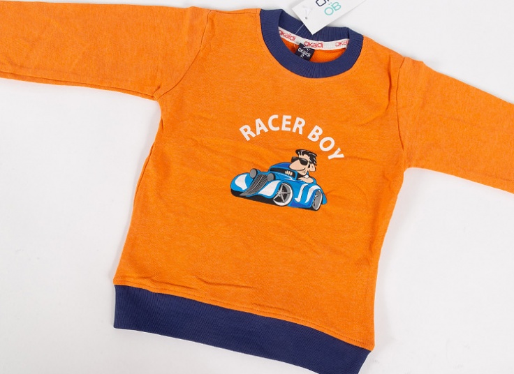 تیشرت آستین بلند پسرانه Okaidi