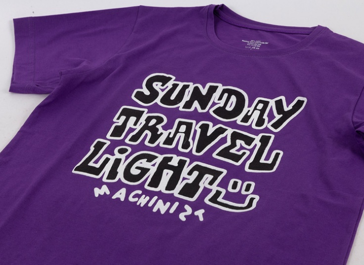 تیشرت چاپدار مردانه طرح SUNDAY