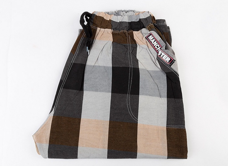 شلوارک راحتی مردانه چهارخانه