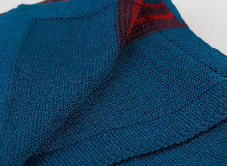 شال بافت زمستانی Geometric