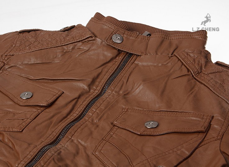 کاپشن چرم L Z CHENG