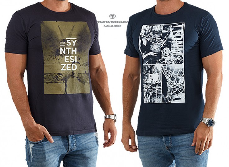 تیشرت آستین کوتاه TOM TAILOR